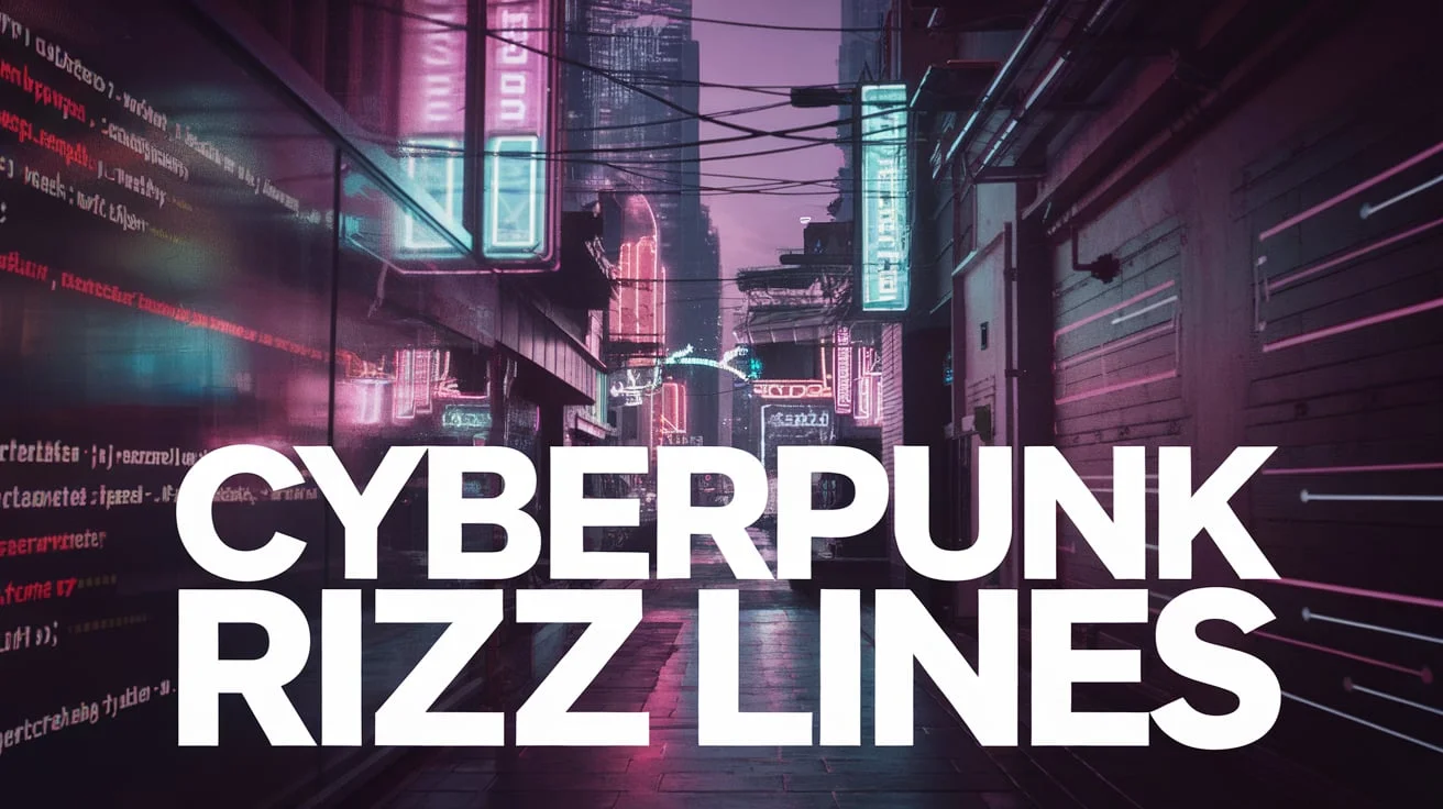 Cyberpunk Rizz Lines