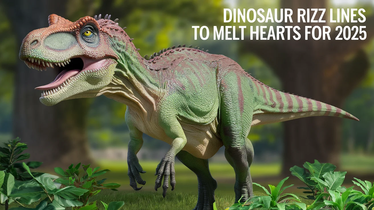 🦖 Dinosaur Rizz Lines to Melt Hearts