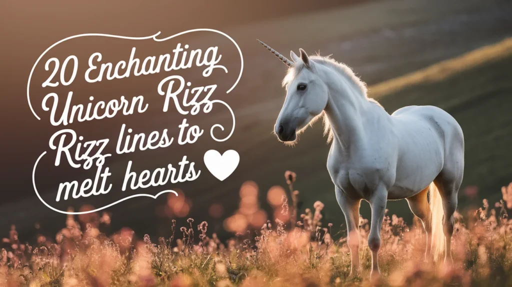 Enchanting Unicorn Rizz Lines To Melt Hearts