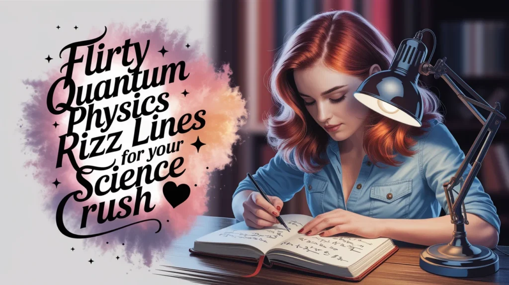 Flirty Quantum Physics Rizz Lines for Your Science Crush
