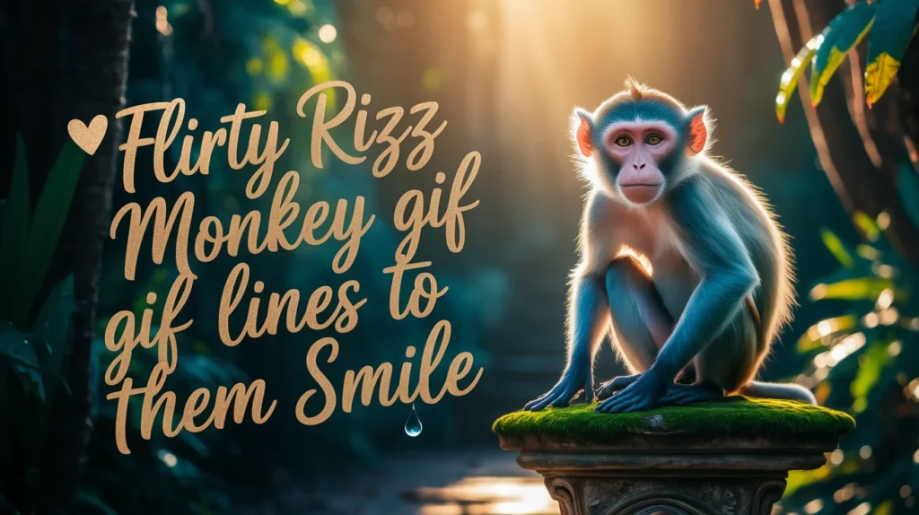 π΅ Flirty Rizz Monkey GIF Lines to Make Them Smile
