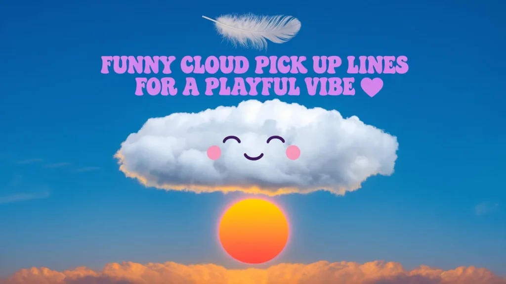 Funny Cloud Pick Up Lines For A Playful Vibe