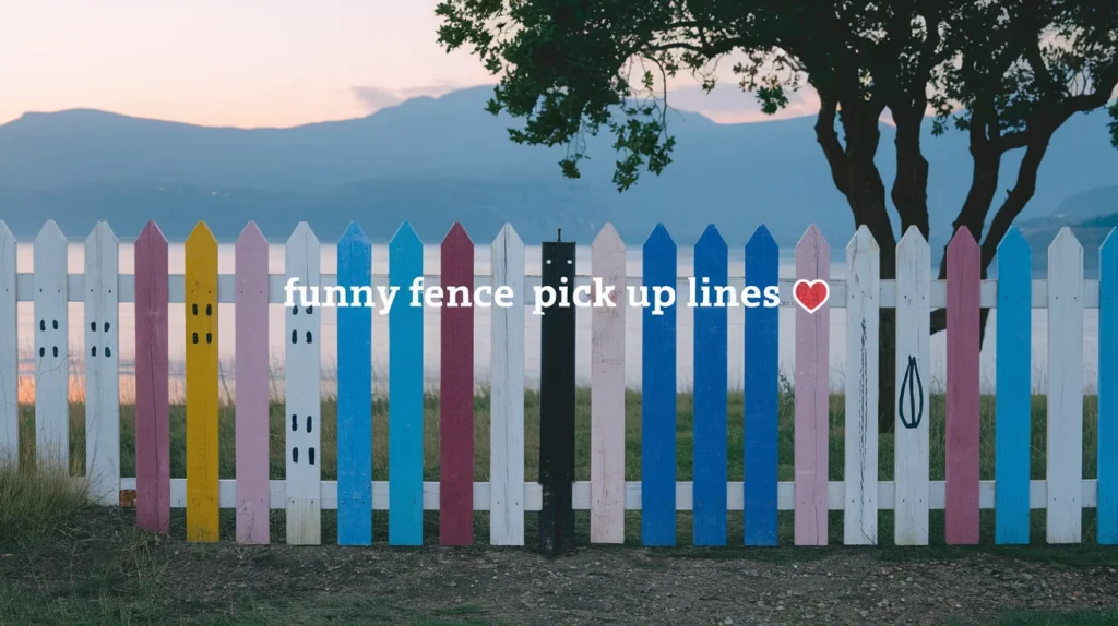 Funny Fence Pick Up Lines 😂🌿
