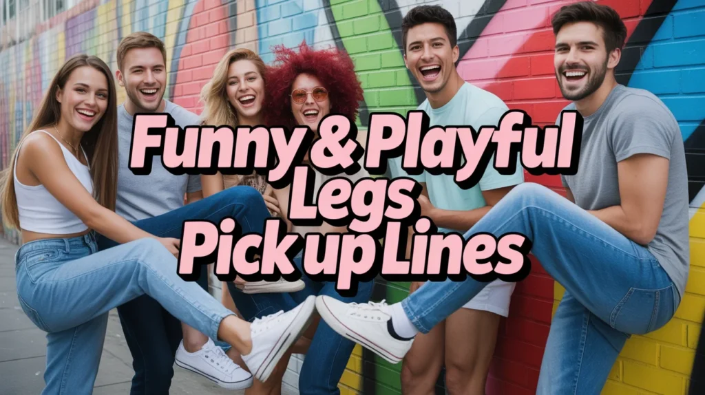 Funny & Playful Legs Pick Up Lines