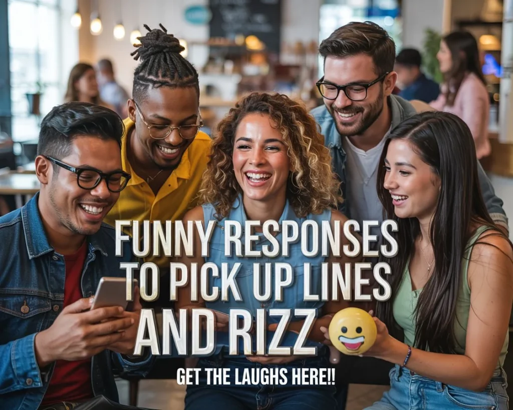 Funny Responses to Pick Up Lines and Rizz 