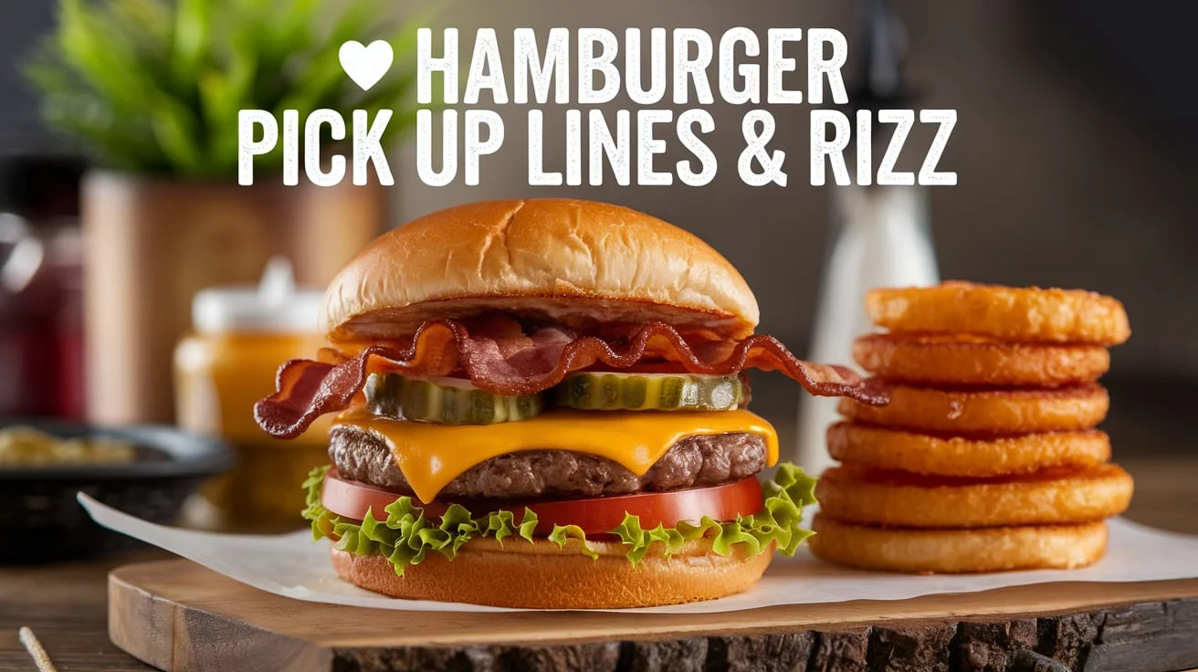 Hamburger Pick Up Lines & Rizz