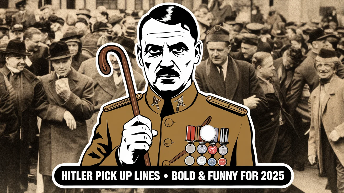 Hitler Pick Up Lines Bold & Funny