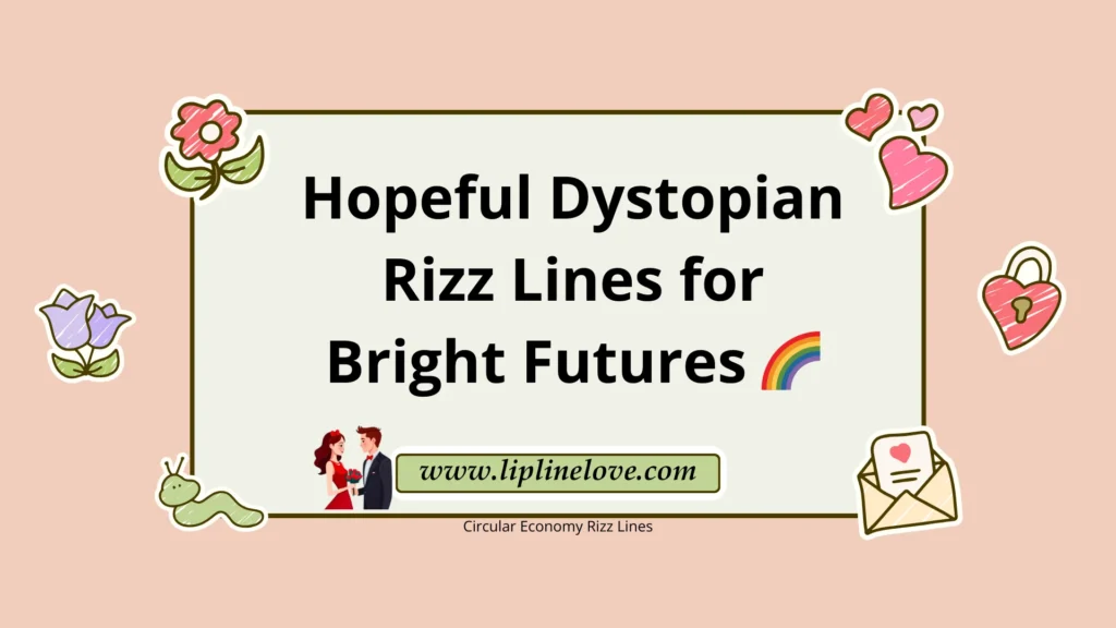 Hopeful Dystopian Rizz Lines for Bright Futures