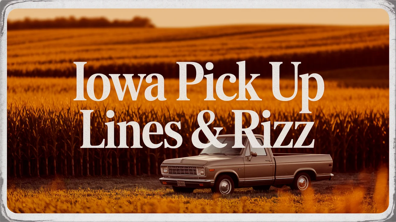 Iowa Pick Up Lines & Rizz