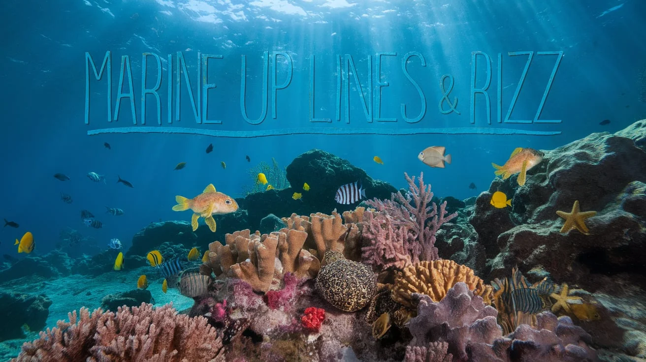 Marine Life Pick Up Lines & Rizz