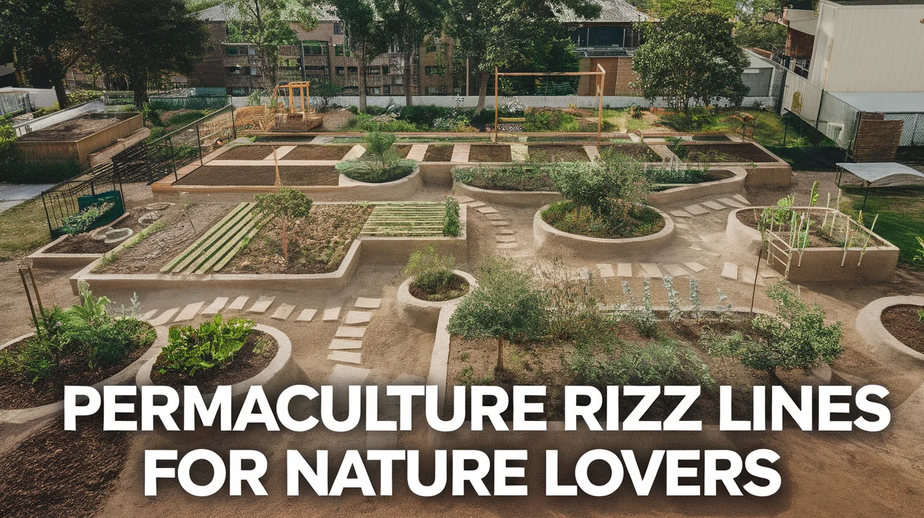 Permaculture Rizz Lines for Nature Lovers