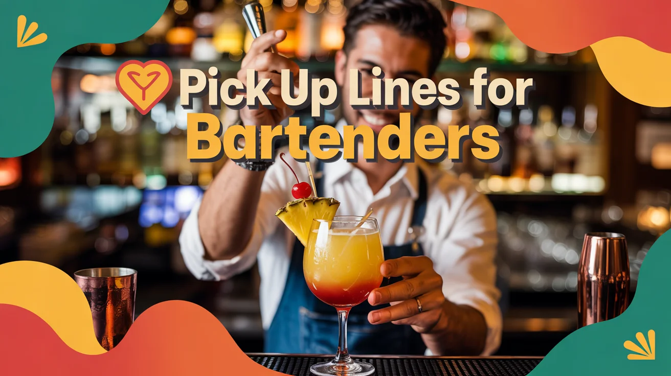 Pick Up Lines for Bartenders