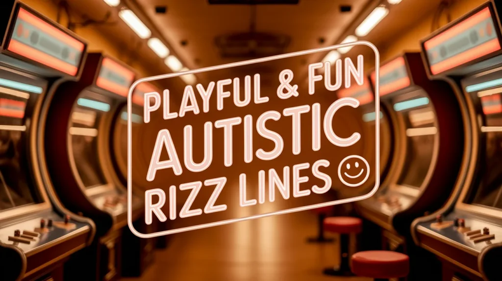 Playful & Fun Autistic Rizz Lines 😄