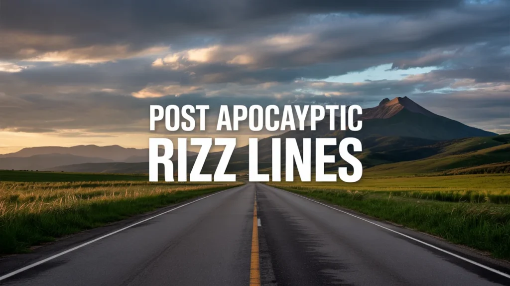 Post Apocalyptic Rizz Lines For Starry Nights In Broken Cities