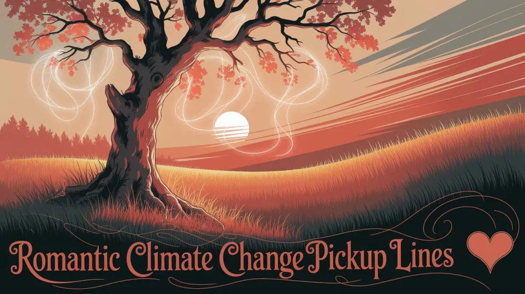 Romantic Climate Change Pickup Lines