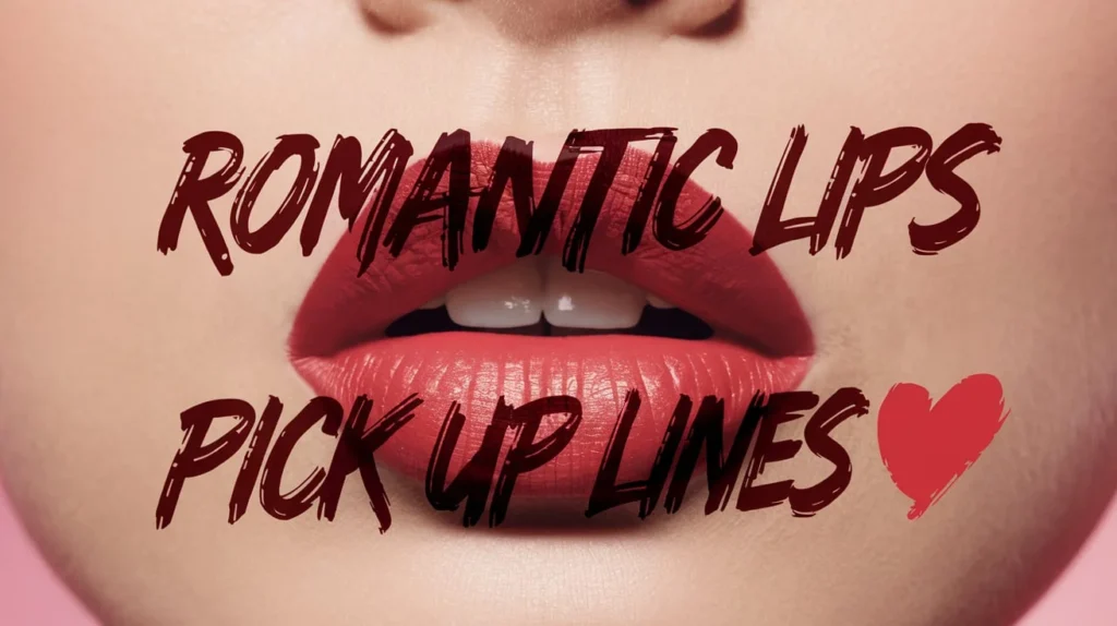 Romantic Lips Pick Up Lines