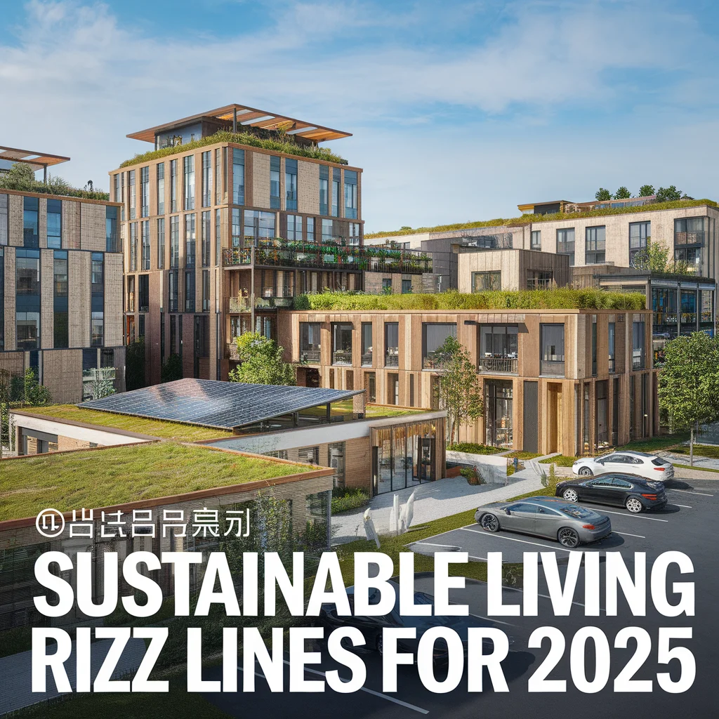 Sustainable Living Rizz Lines