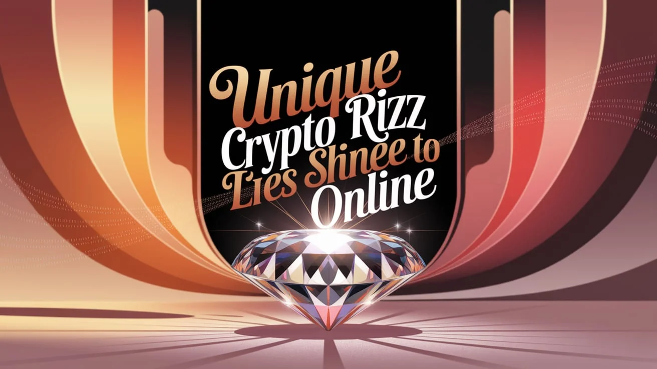 Unique Crypto Rizz Lines to Shine Online