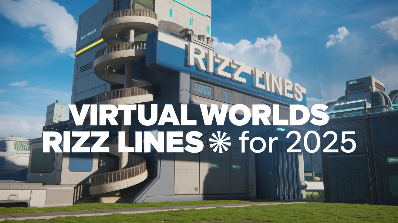 Virtual Worlds Rizz Lines