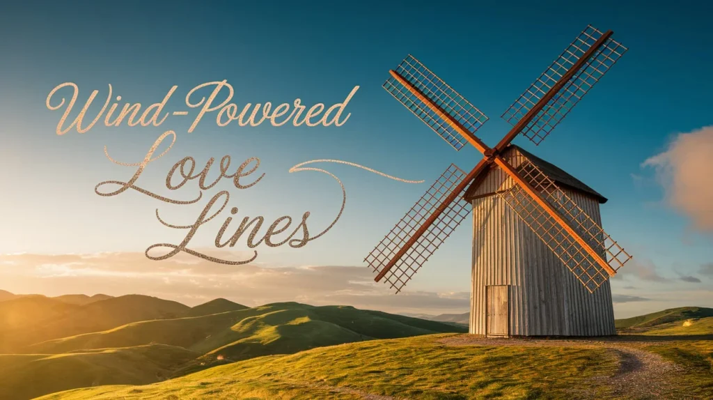 Wind-Powered Love Lines 🌬️💚