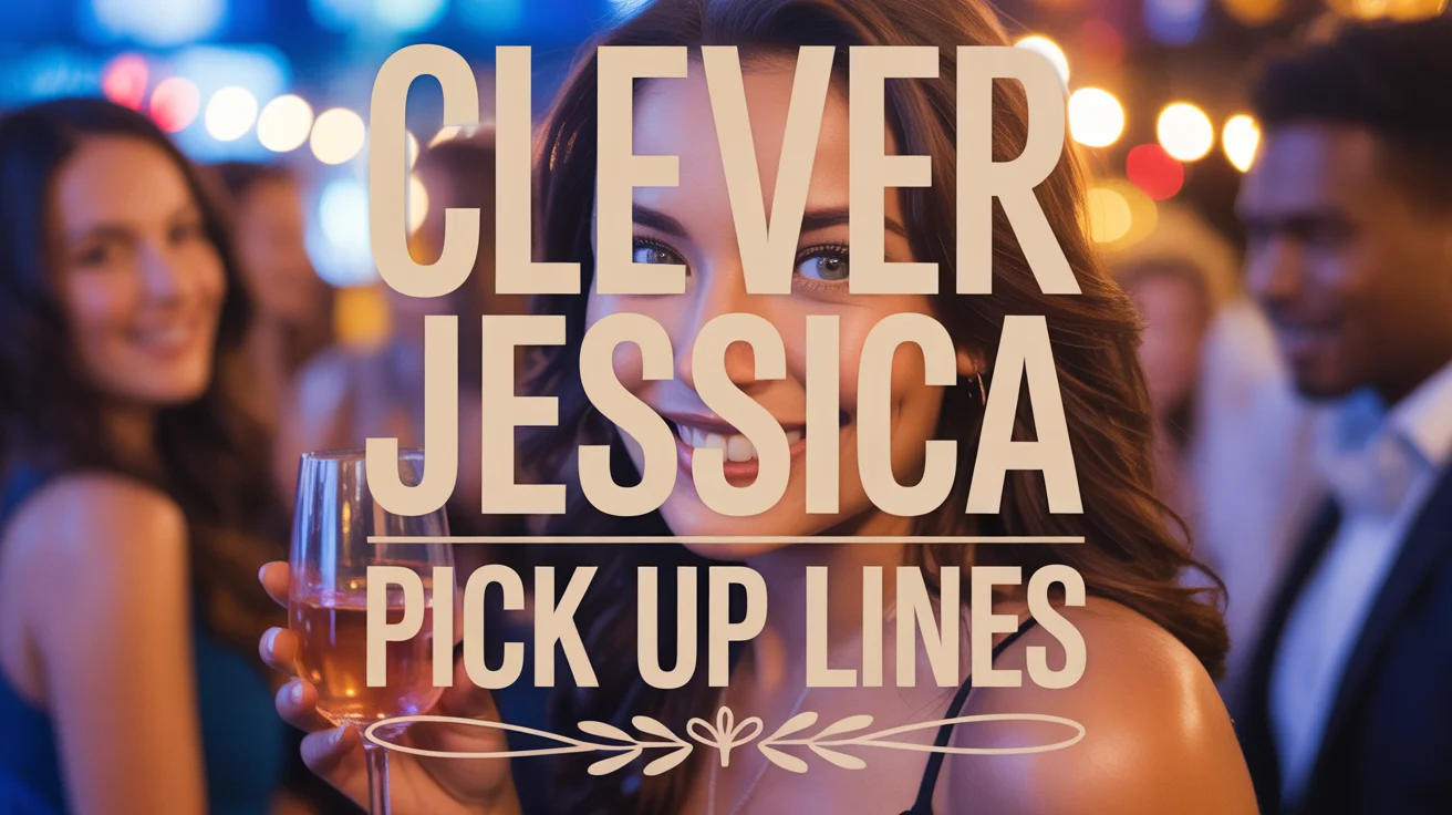 Clever Jessica Pick Up Lines