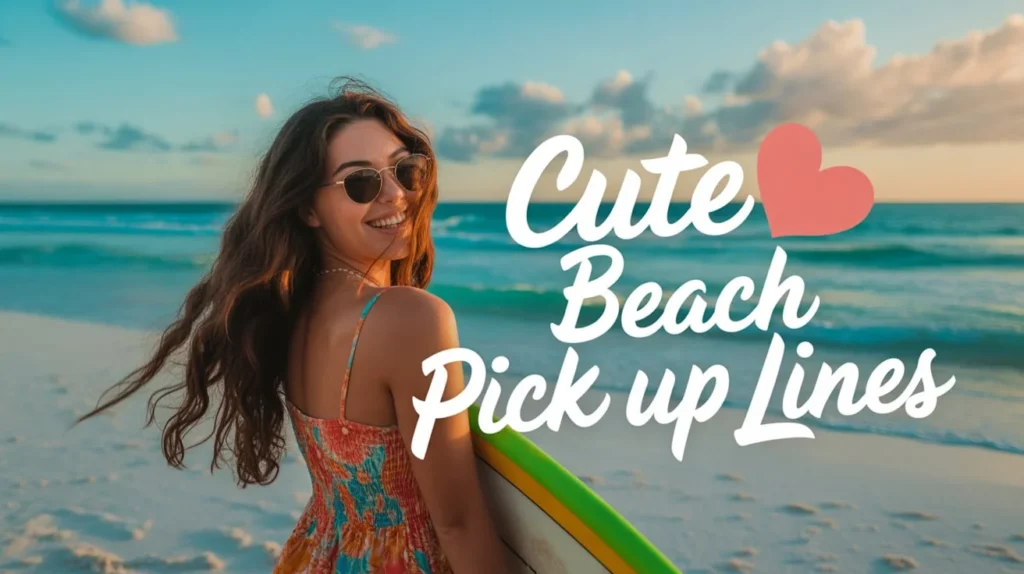 Cute Beach Pick Up Lines