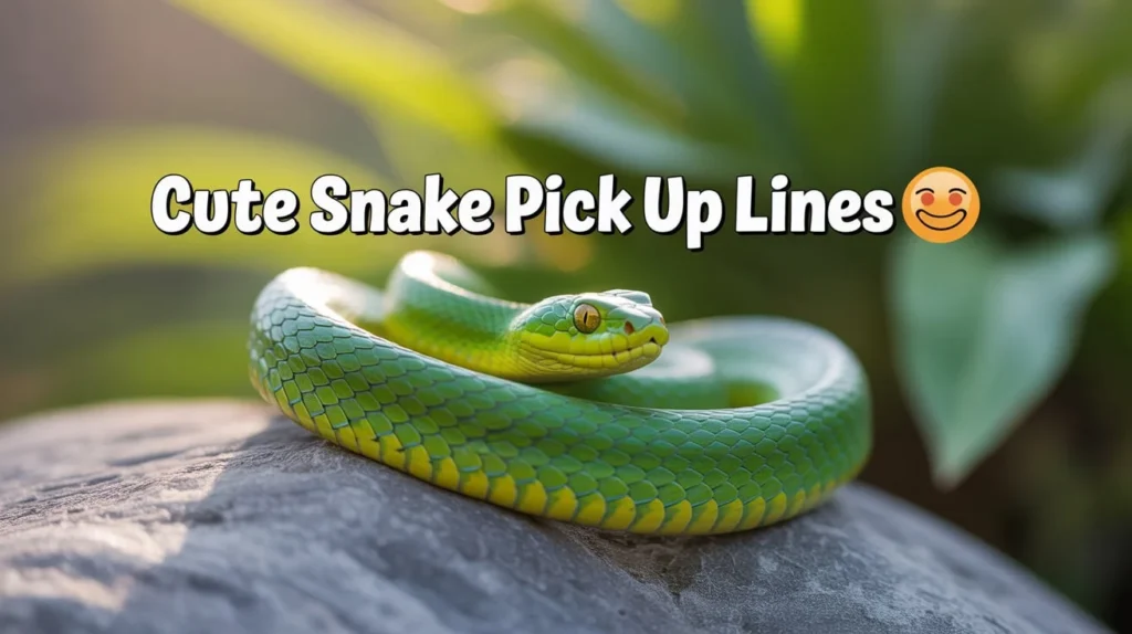 Cute Snake Pick Up Lines