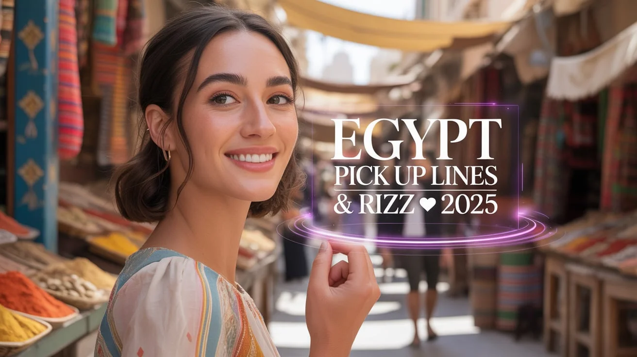 Egypt Pick Up Lines & Rizz