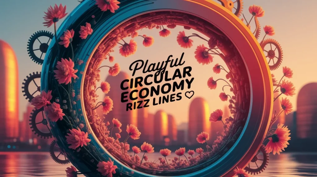 Playful Circular Economy Rizz Lines