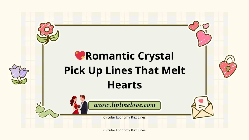 Romantic Crystal Pick Up Lines That Melt Hearts