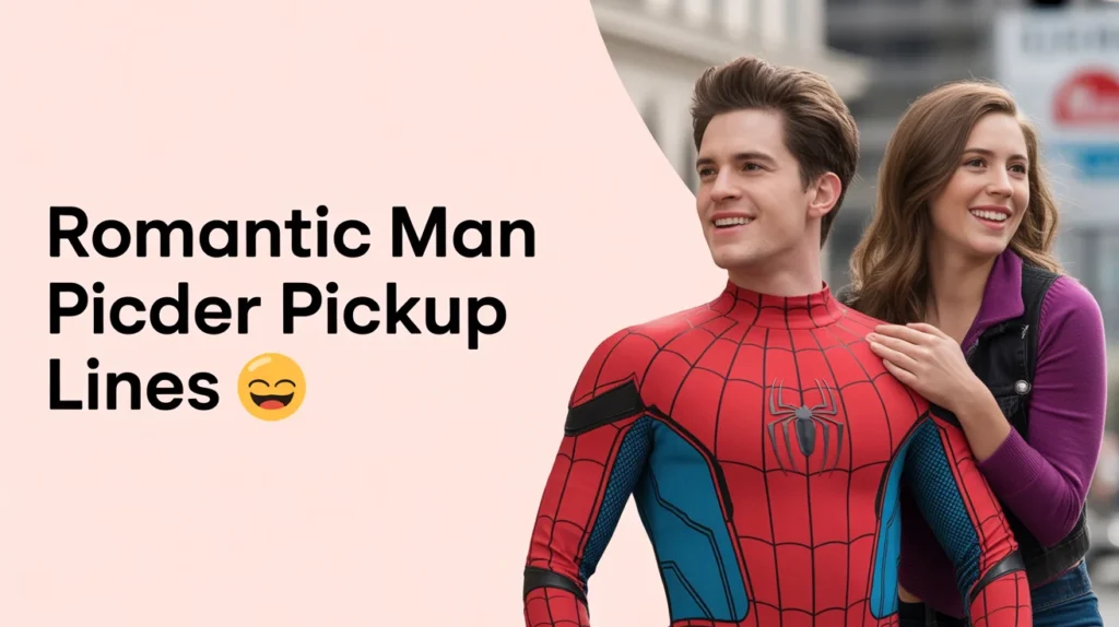 Romantic Spider Man Pickup Lines