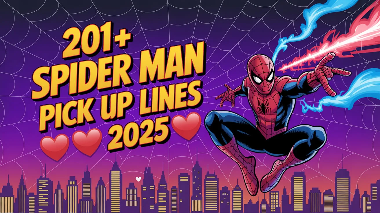 Spider Man Pick Up Lines