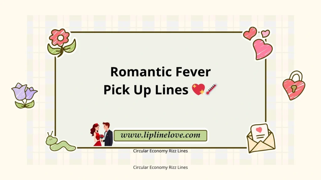 Romantic Fever Pick Up Lines