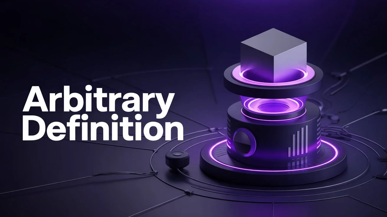 Arbitrary Definition