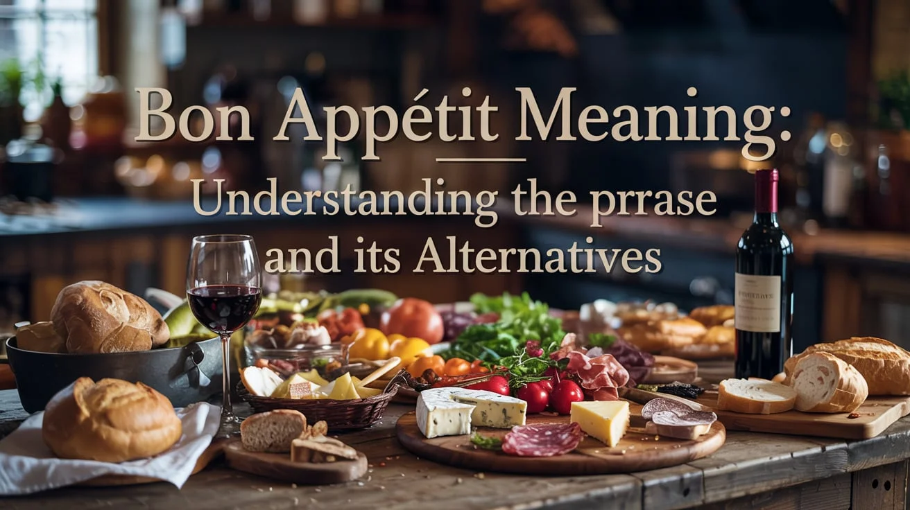Bon Appétit Meaning: Understanding the Phrase and Its Alternatives