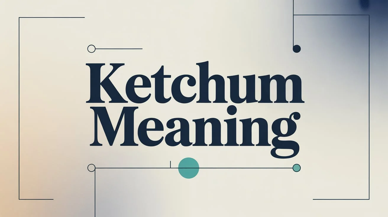 Ketchum Meaning