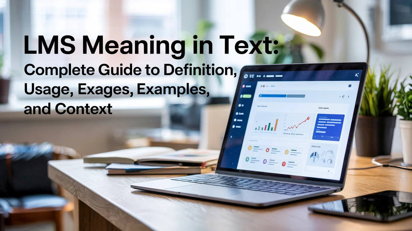 LMS Meaning in Text: Complete Guide to Definition, Usage, Examples, and Context