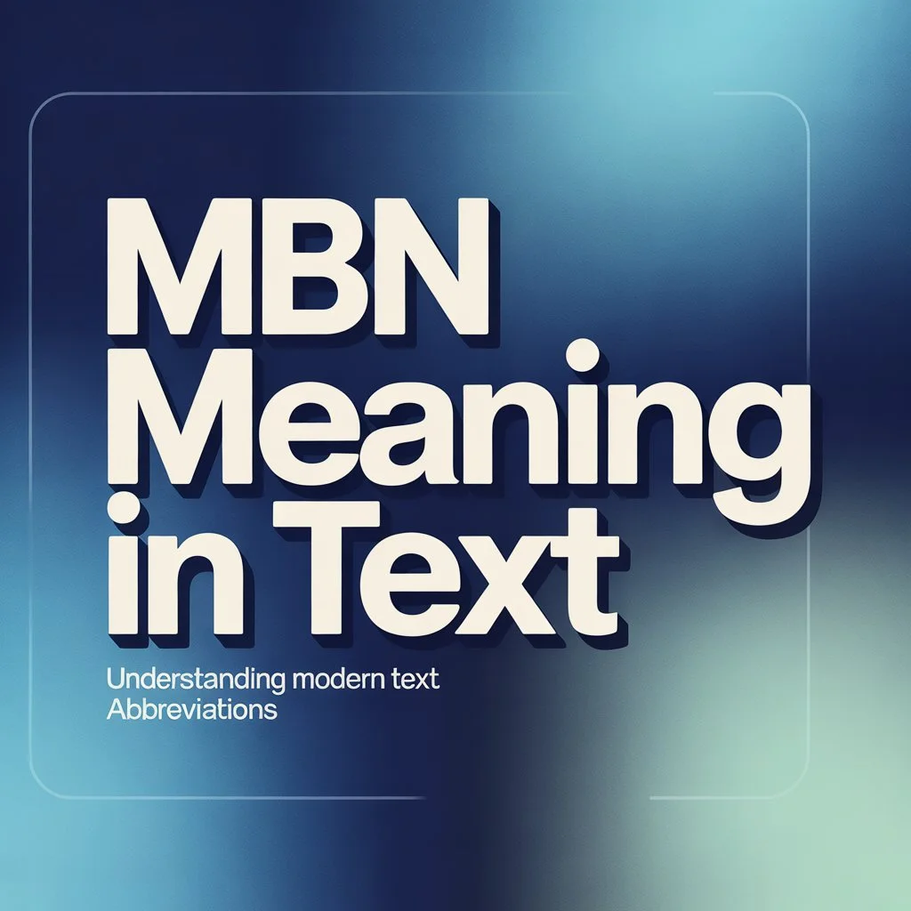 MBN Meaning in Text