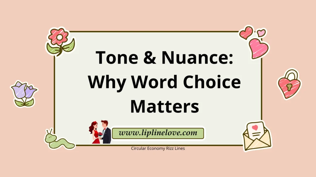 Tone & Nuance: Why Word Choice Matters