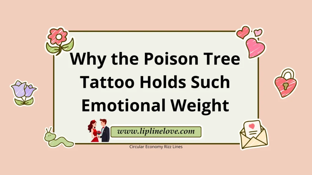 Why the Poison Tree Tattoo Holds Such Emotional Weight
