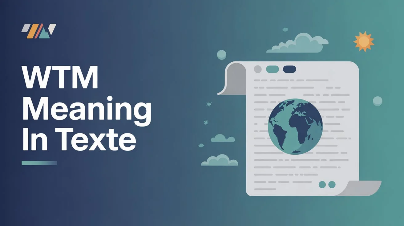 WTM Meaning in Text