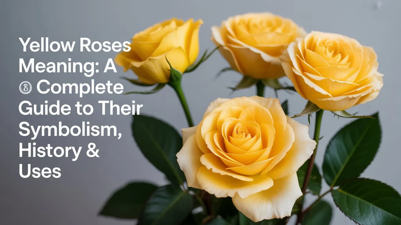 Yellow Roses Meaning: A Complete Guide to Their Symbolism, History & Uses