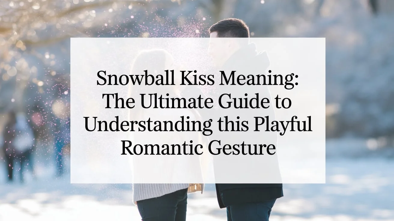 **Snowball Kiss Meaning** explained clearly: discover what it means, where it comes from, and how it’s used in real conversations today. Read it