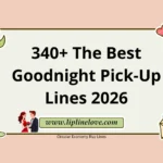 Goodnight Pick-Up Lines